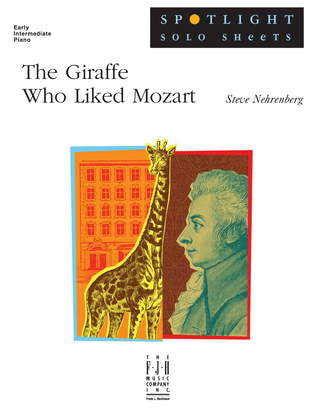 Book cover for The Giraffe Who Liked Mozart