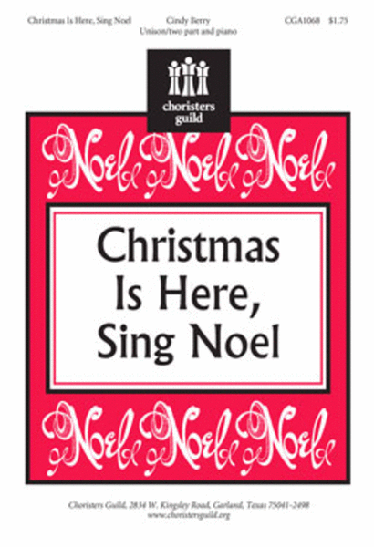 Christmas Is Here, Sing Noel image number null