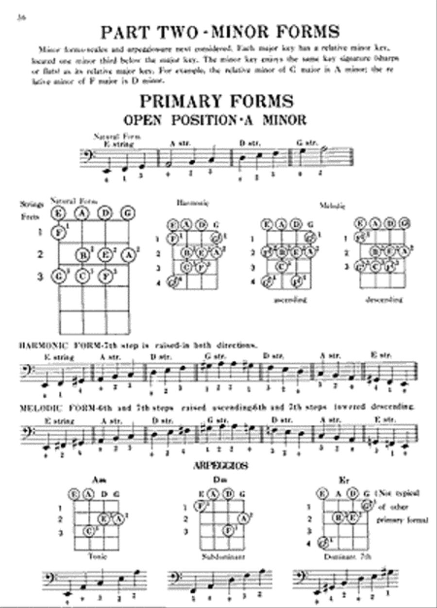 Encyclopedia of Bass Chords, Arpeggios and Scales Bass Guitar scores gallery preview page 2