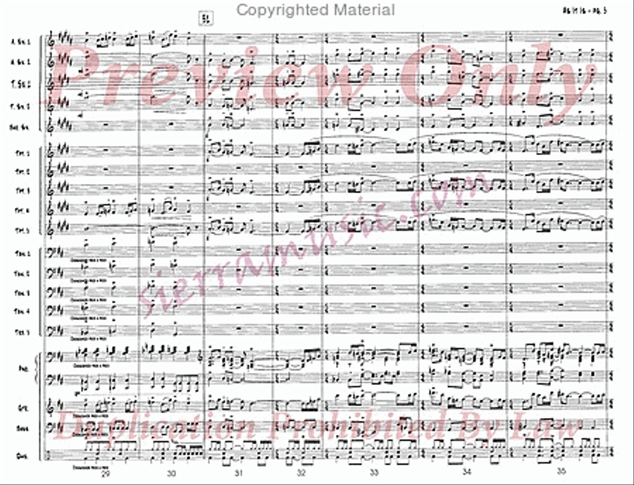As It Is As It Is Jazz Ensemble scores gallery preview page 6