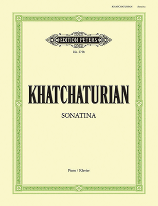Book cover for Sonatina for Piano in C