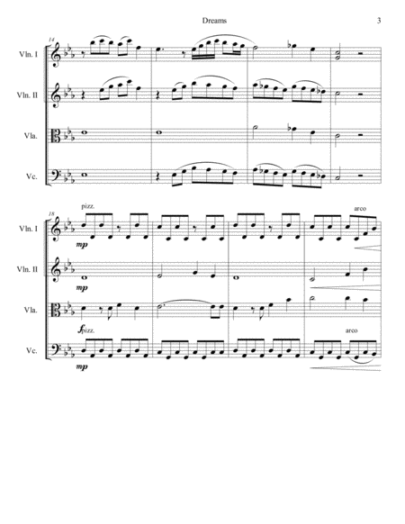 Dreams: For String Quartets image number null