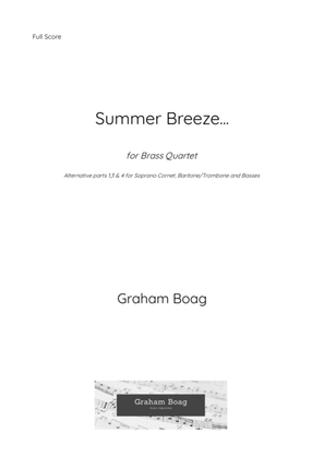 Summer Breeze for Brass Quartet