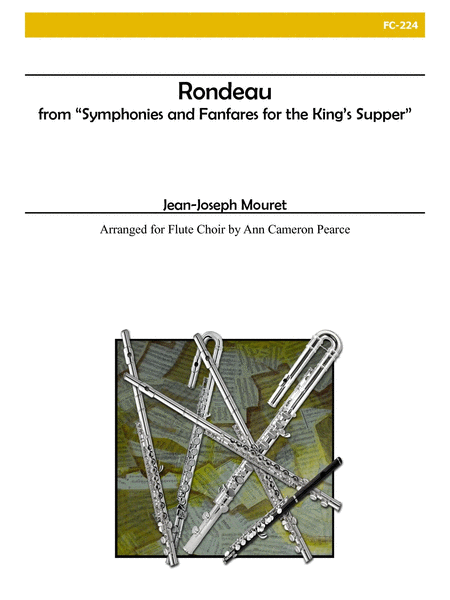 Rondeau from Symphonies and Fanfares for the King's Supper for Flute Choir image number null