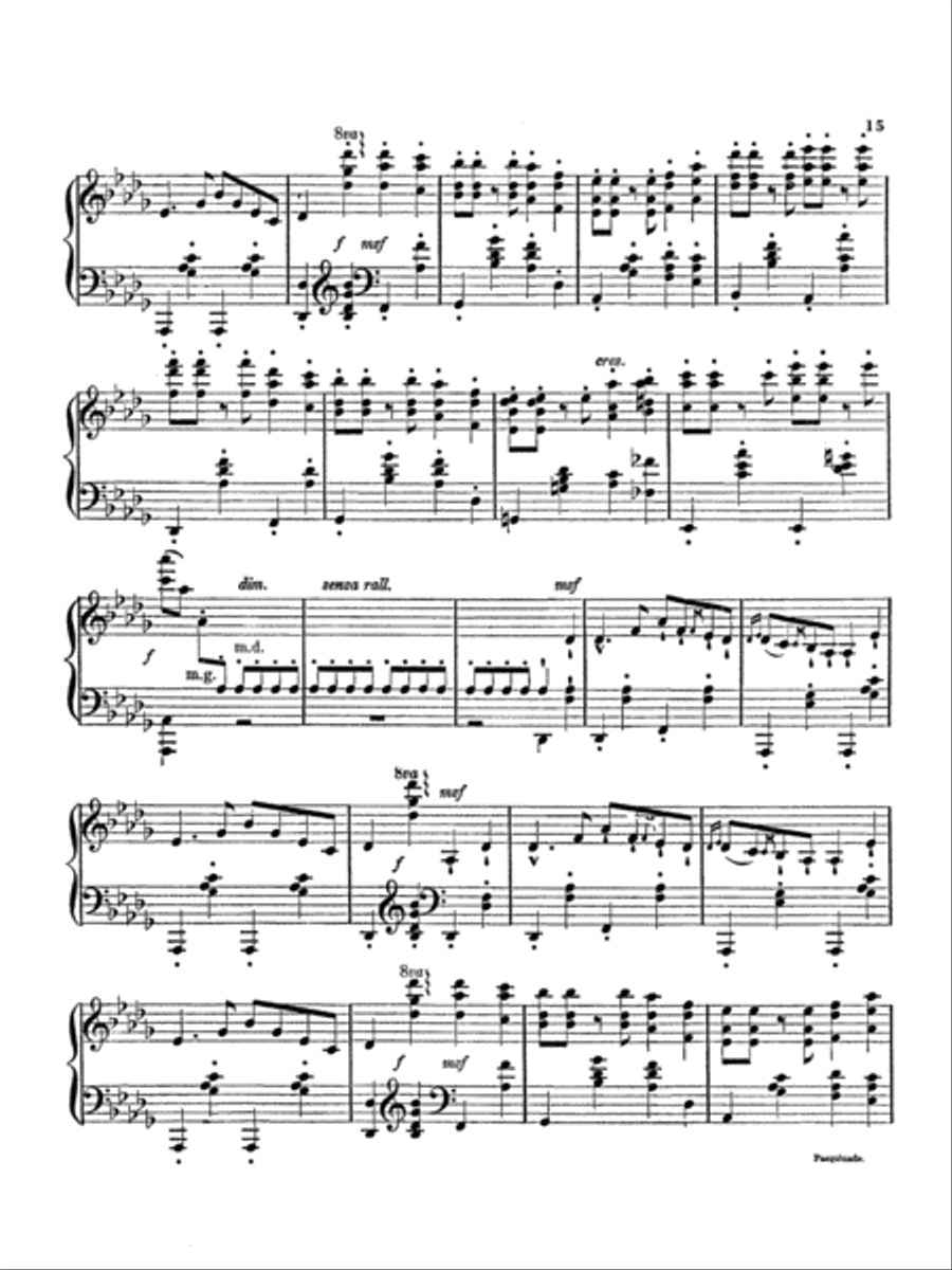 Gottschalk: Album Piano Solo scores gallery preview page 2