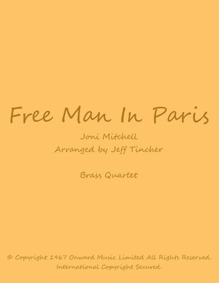 Free Man In Paris