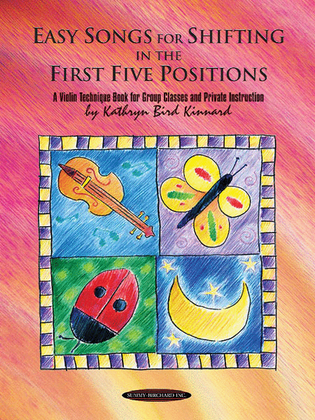 Book cover for Easy Songs for Shifting in the First Five Positions