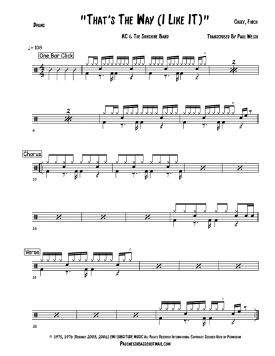 That's The Way (i Like It) Small Ensemble scores gallery preview page 4