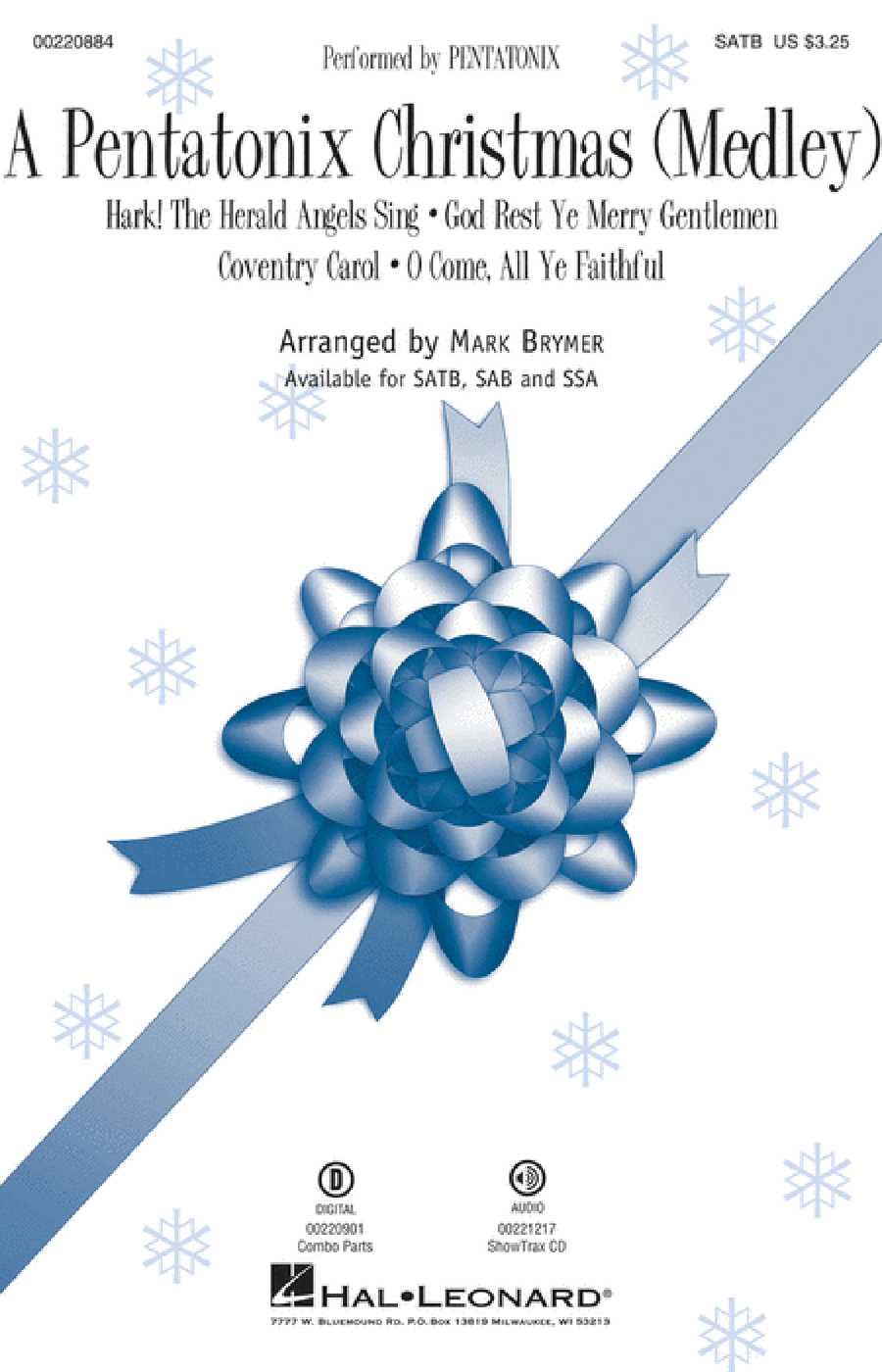 A Pentatonix Christmas 4-Part scores gallery preview page 1
