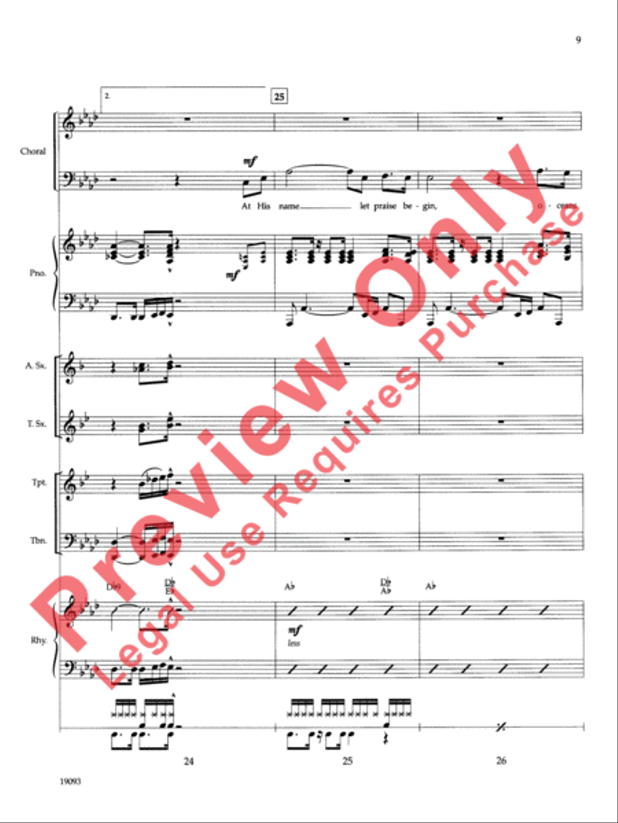 Say It Loud Choir scores gallery preview page 12