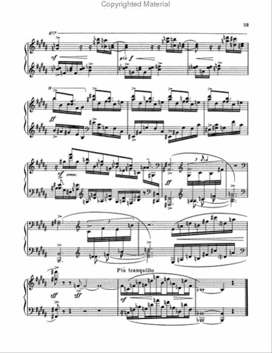Piano Sonata (1945-46) Chamber Music scores gallery preview page 4