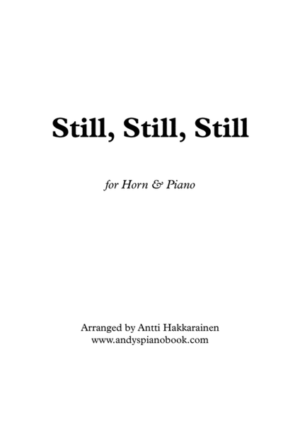 Still, Still, Still - Horn & Piano