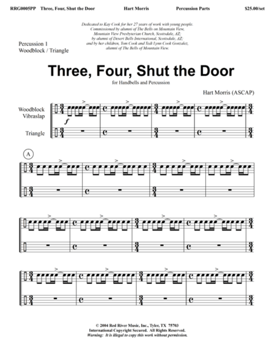 Three Four Shut the Door