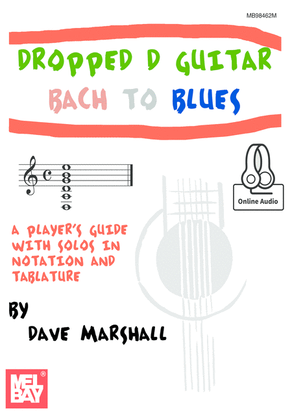 Book cover for Dropped D Guitar: Bach to Blues