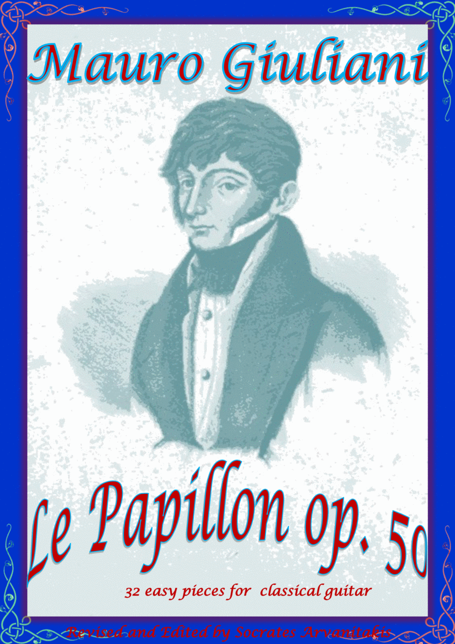 LE PAPILLON op.50-32 Easy Pieces Acoustic Guitar scores gallery preview page 1
