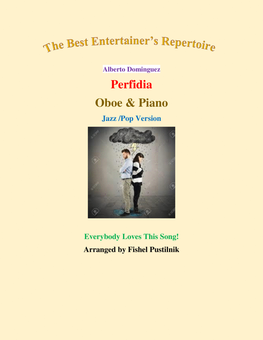 Perfidia Piano scores gallery preview page 1