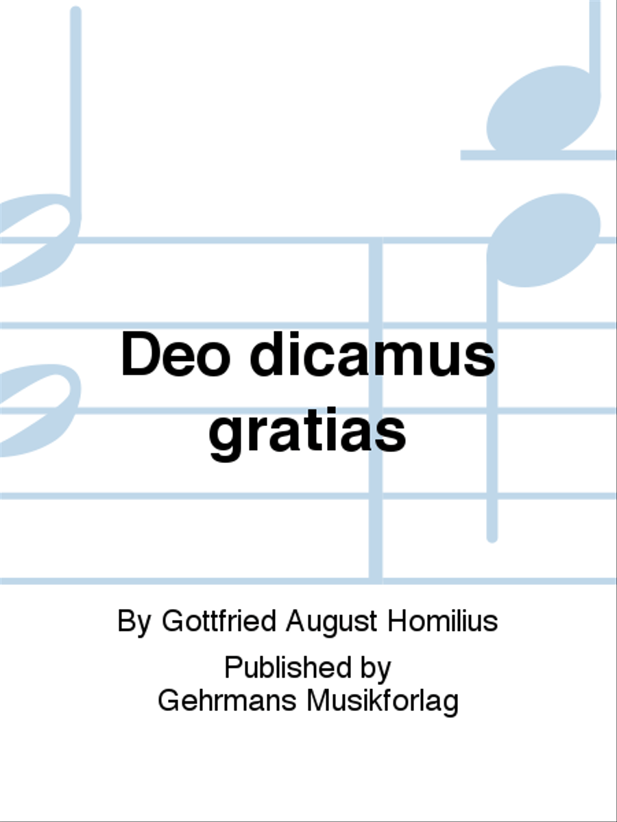 Deo dicamus gratias