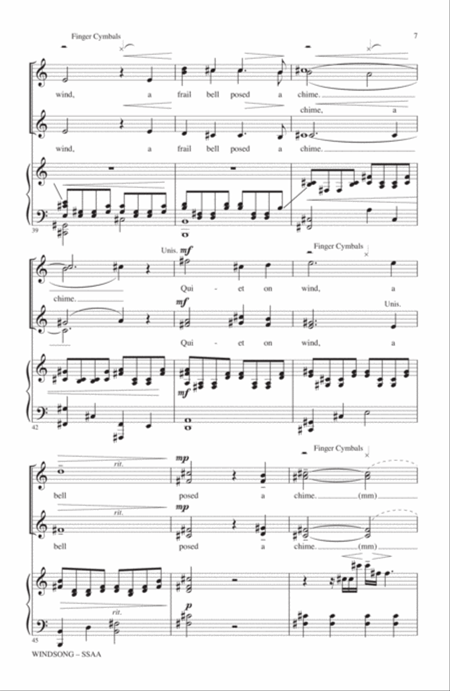 Windsong SSA scores gallery preview page 5