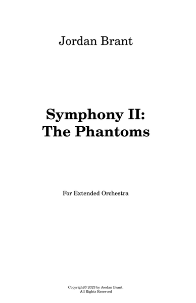 Symphony II: The Phantoms - Score Only