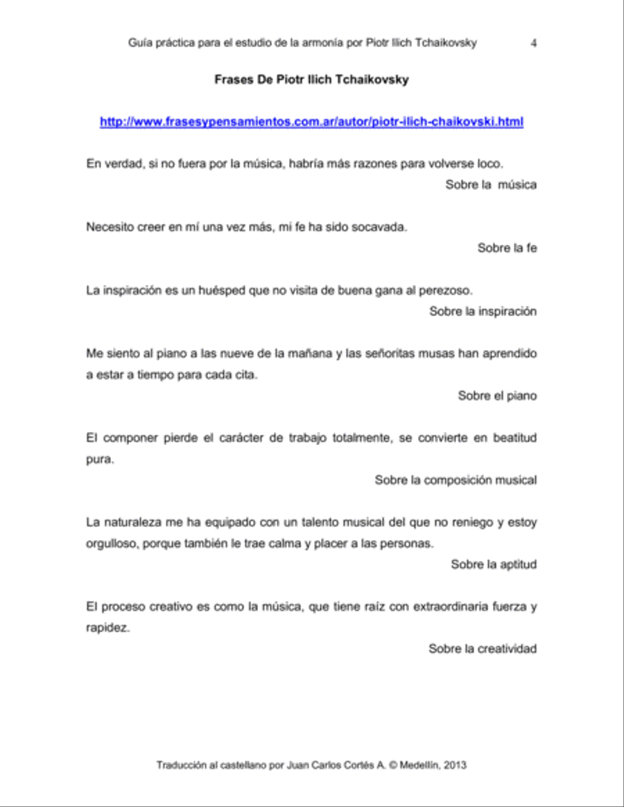 Guía práctica para el estudio de la armonía - Piotr Ilich Tchaikovsky Choir scores gallery preview page 5