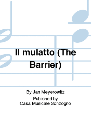 Il mulatto (The Barrier)