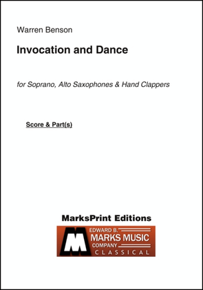 Book cover for Invocation and Dance
