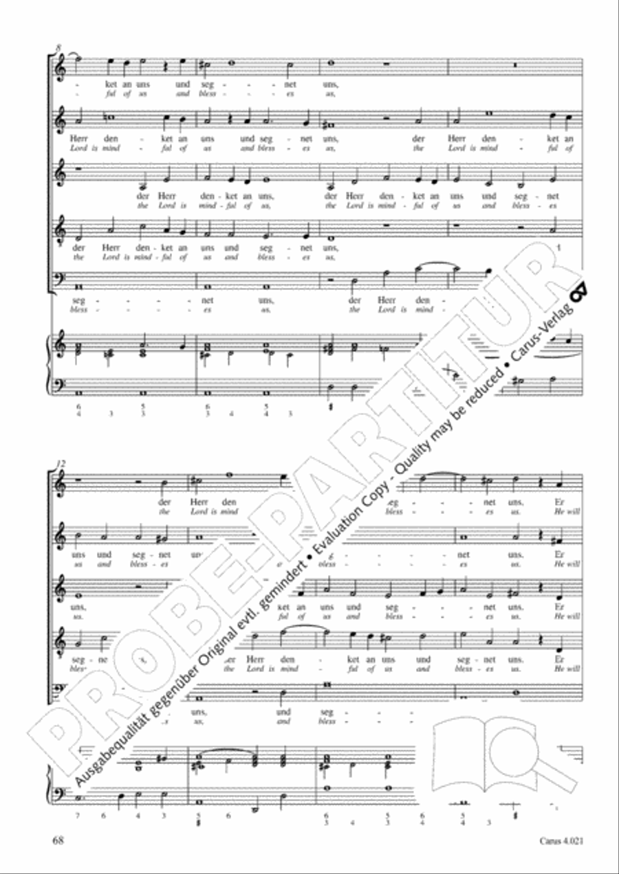 Schein: Israelsbrunnlein. Fontana d'Israel. Complete edition Choir scores gallery preview page 75
