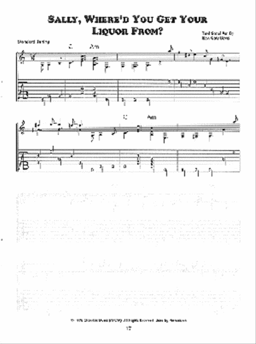 Ragtime Blues Guitar of Rev. Gary Davis Electric Guitar scores gallery preview page 4