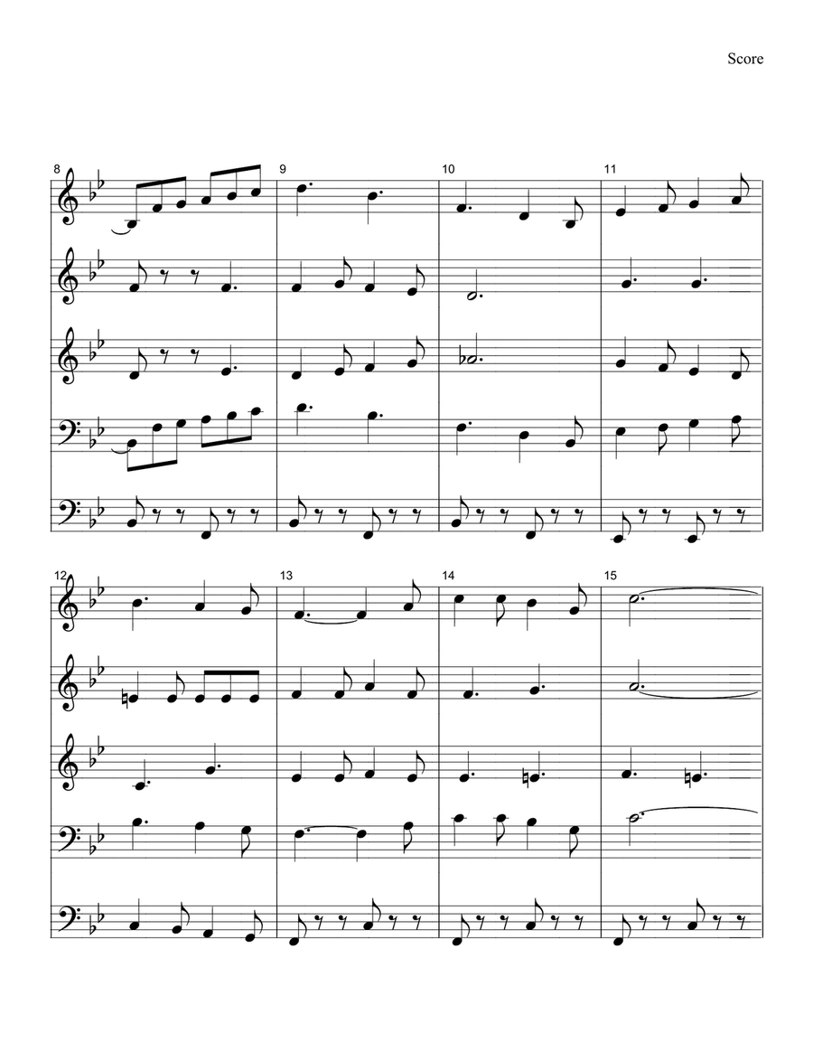 Seventy Six Trombones Horn scores gallery preview page 2