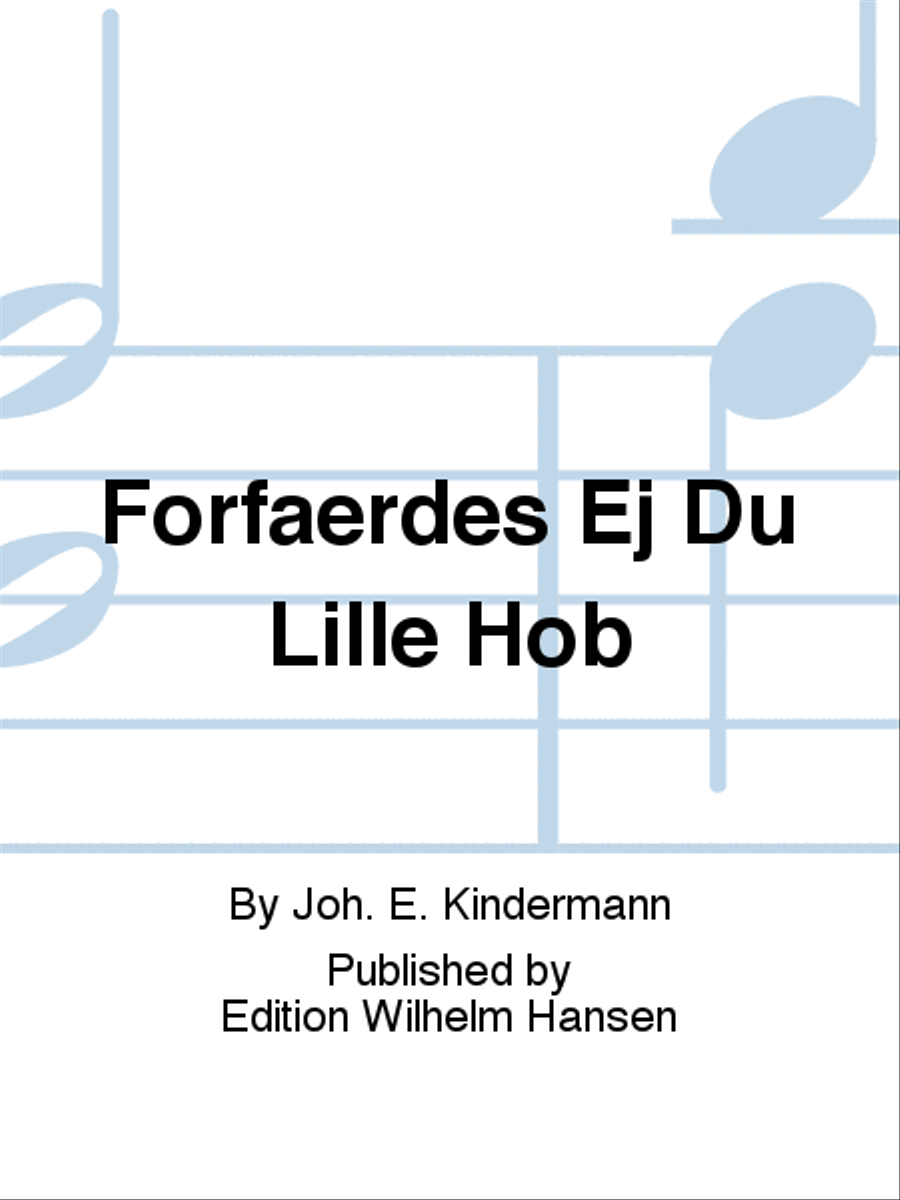 Forfærdes Ej Du Lille Hob