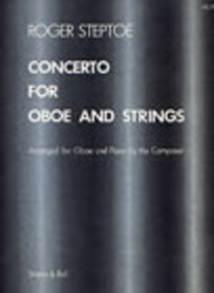 Book cover for Concerto for Oboe and Strings (Transcribed for Oboe and Piano)