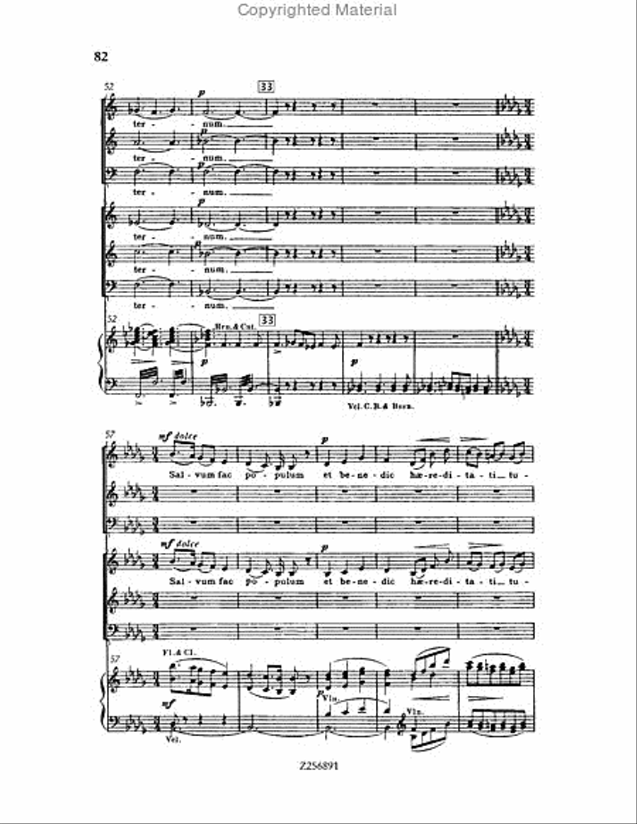 Te Deum, H 118 Choir scores gallery preview page 82