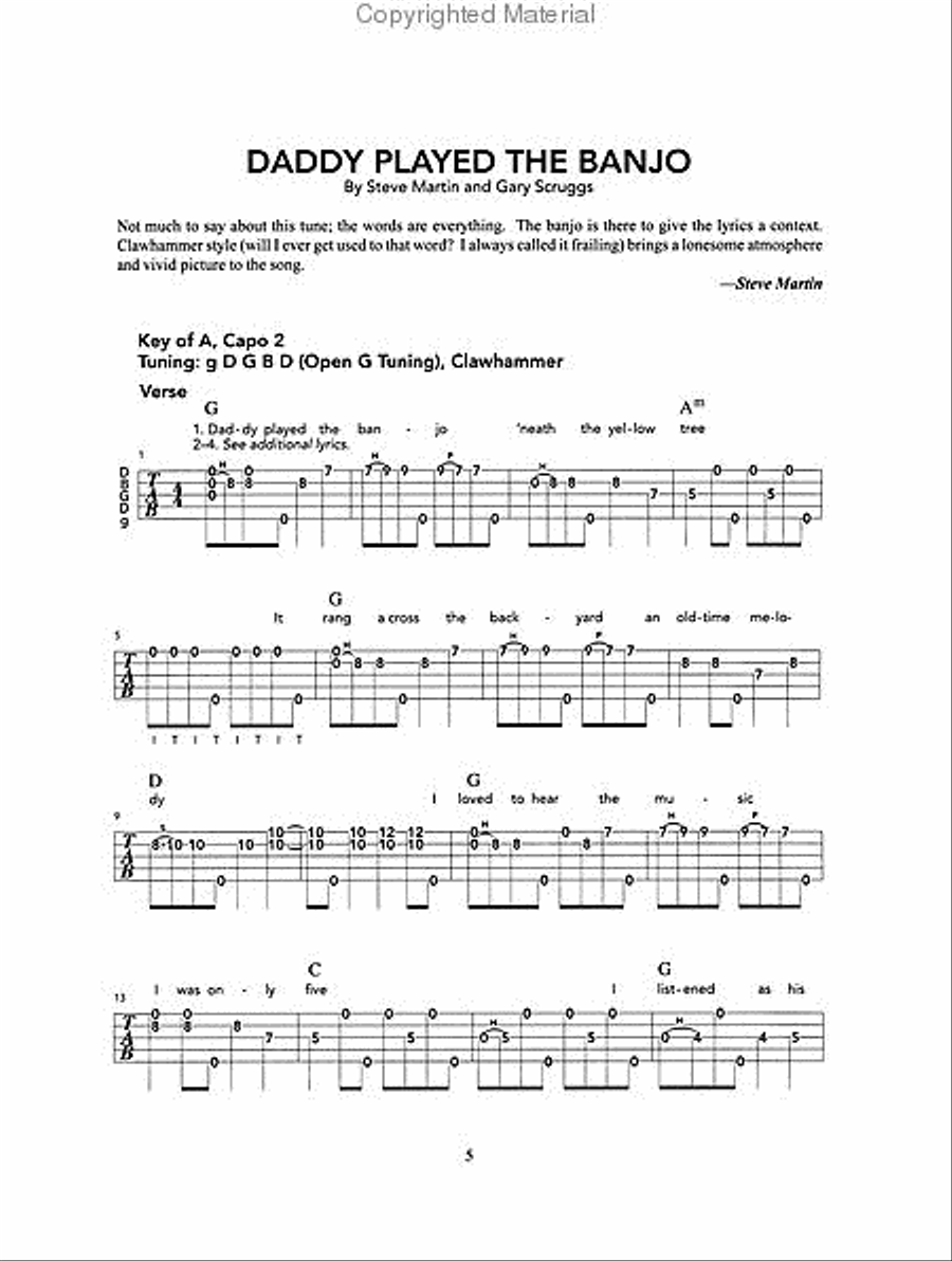 Steve Martin – The Crow Banjo scores gallery preview page 2