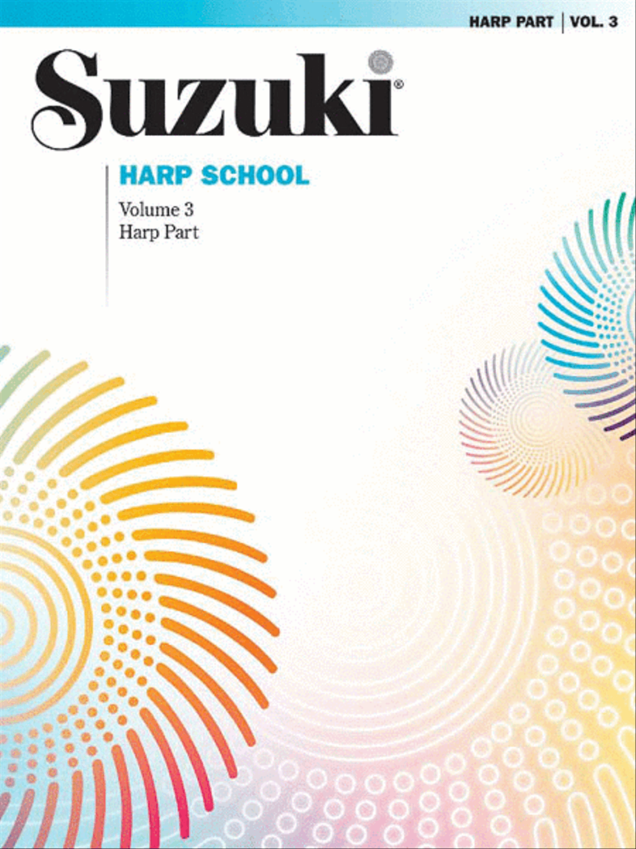 Suzuki Harp School, Volume 3 Harp scores gallery preview page 1