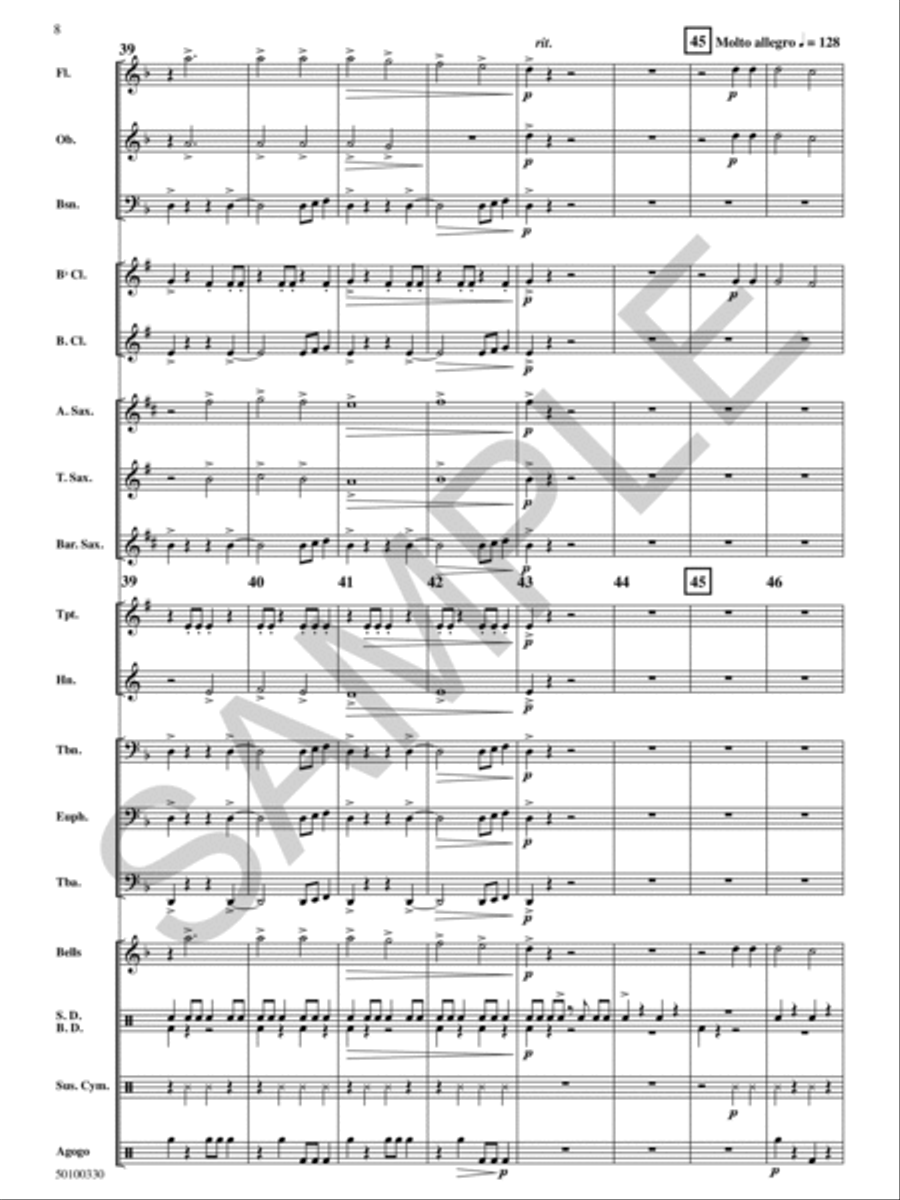 Apex Apex Concert Band scores gallery preview page 9