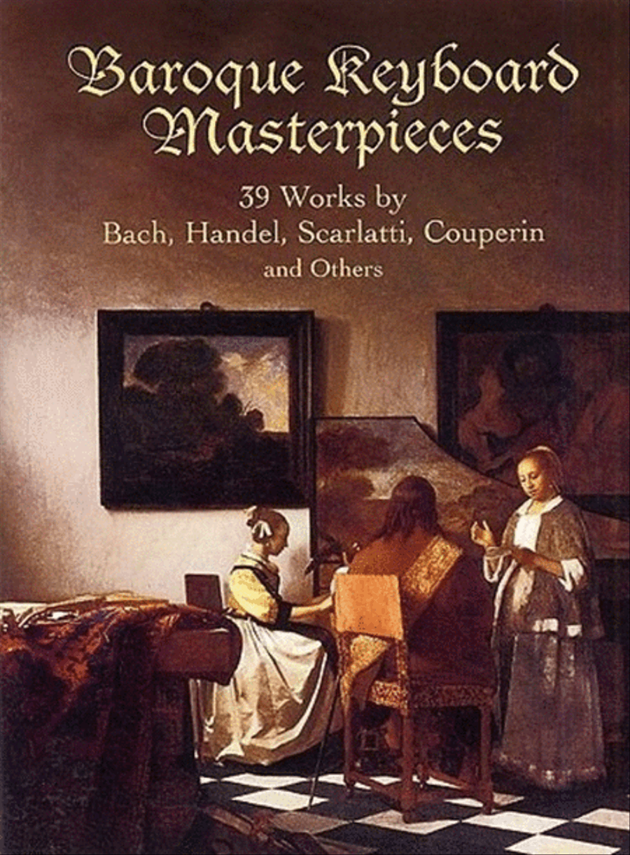 Baroque Keyboard Masterpieces 25 Works Piano scores gallery preview page 1