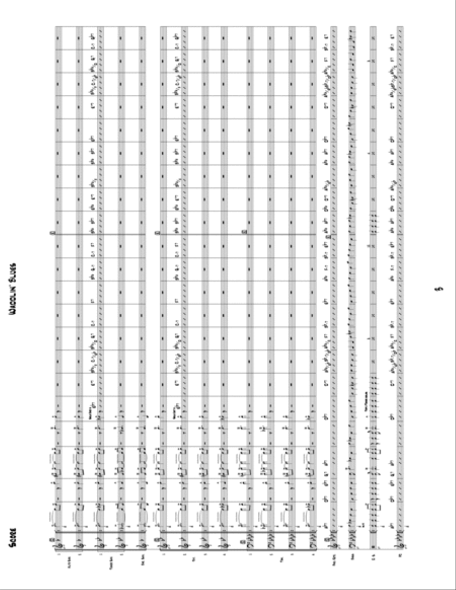 Waddlin' Blues Waddlin' Blues Jazz Ensemble scores gallery preview page 3