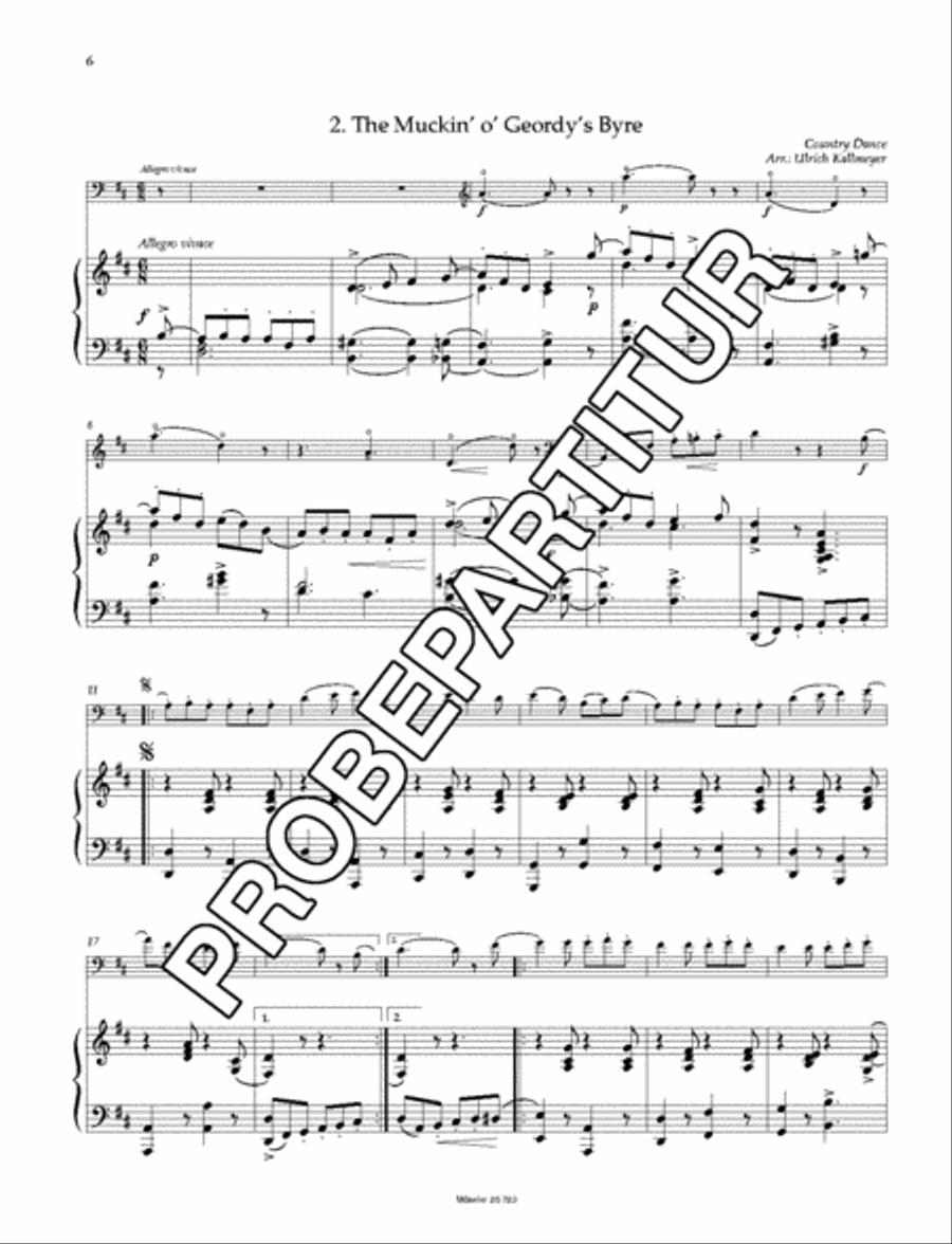 The Highland Cello Piano Accompaniment scores gallery preview page 7