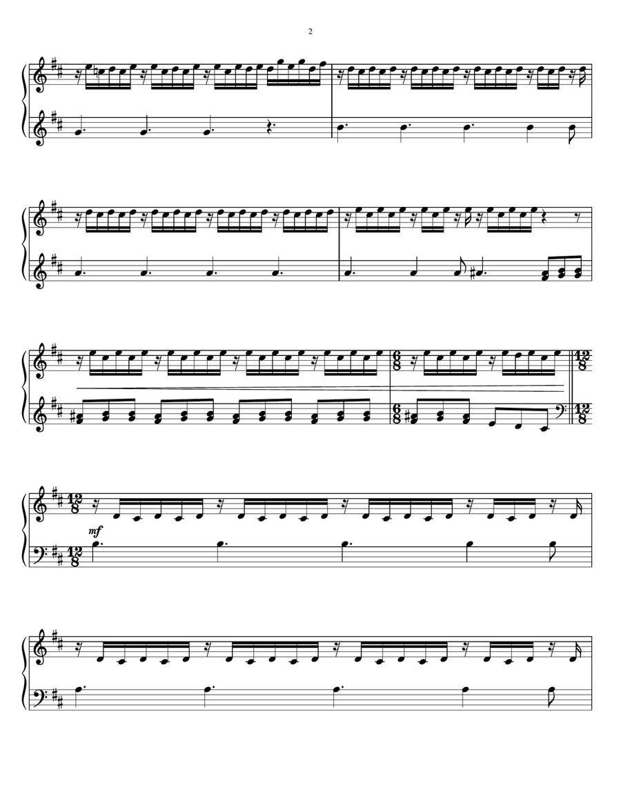 Seven Sisters Piano Solo scores gallery preview page 2