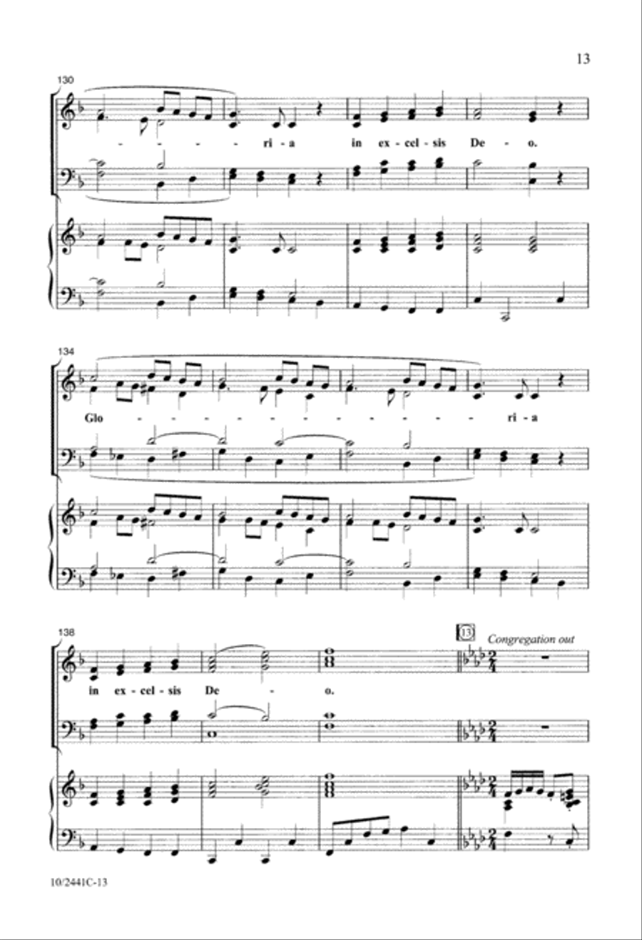 Sing We All of Christmas 4-Part scores gallery preview page 13