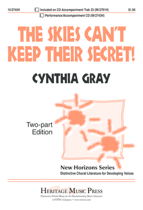 Book cover for The Skies Can't Keep Their Secret!