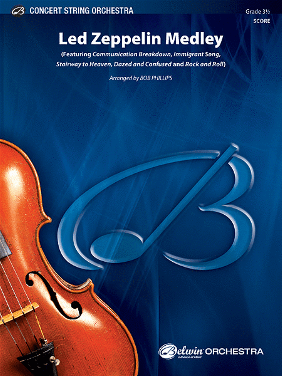 Led Zeppelin Medley String Orchestra scores gallery preview page 1