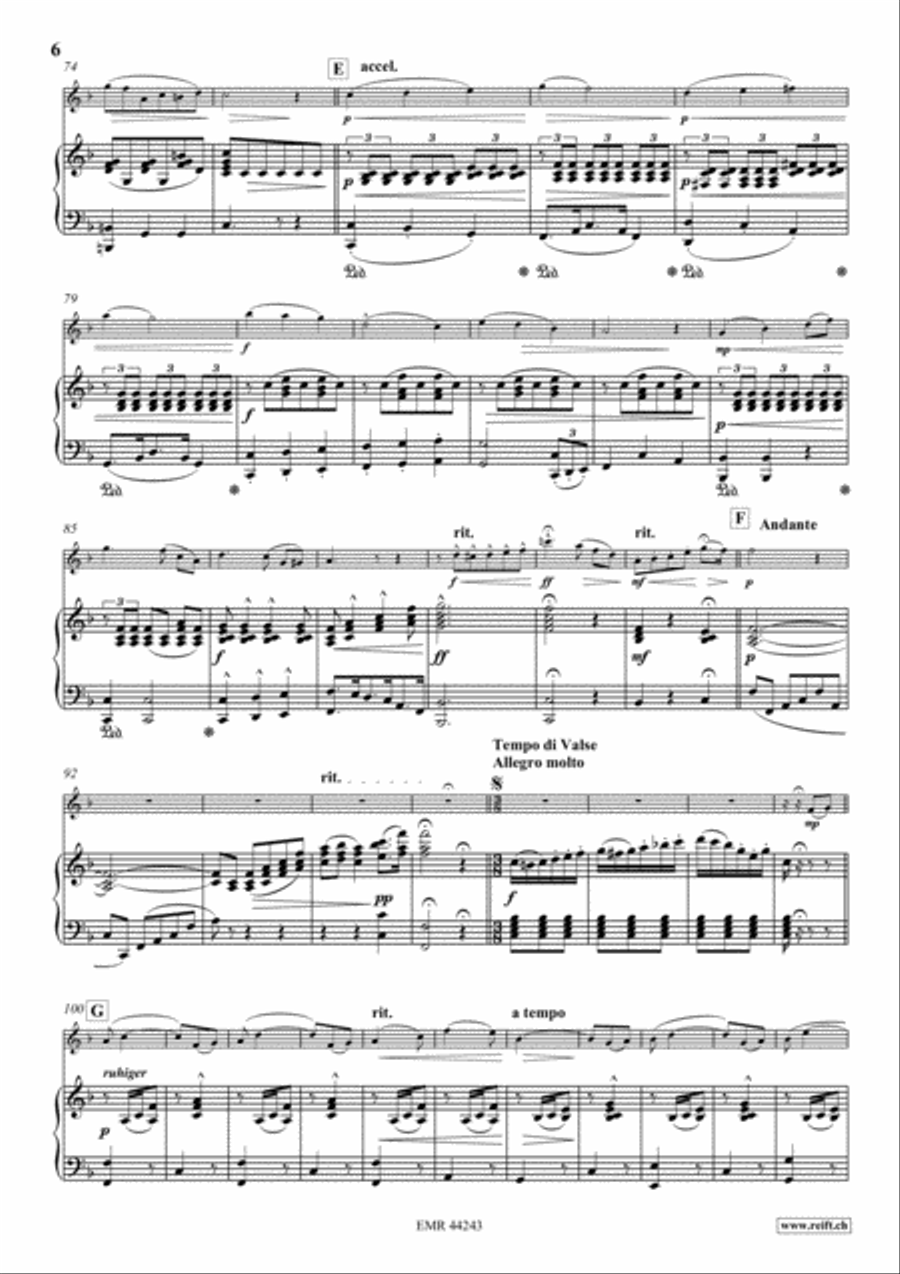 Walzer Arie No. 2 Piano Accompaniment scores gallery preview page 7