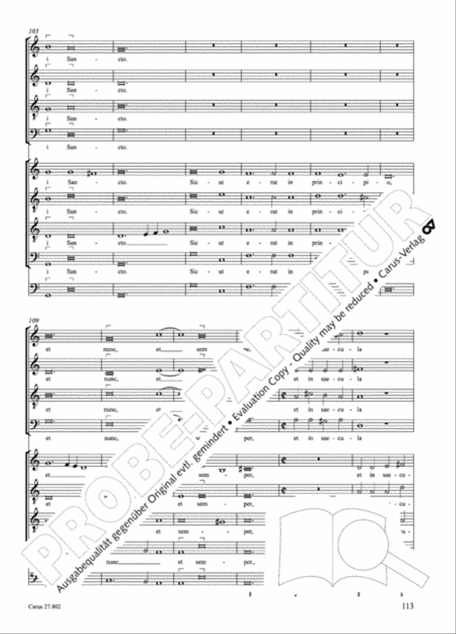 Salmi I (Selva morale e spirituale) Collection / Songbook scores gallery preview page 138