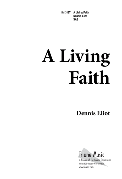 A Living Faith