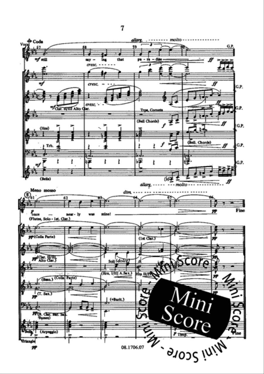 This Nearly Was Mine Mixed Choir scores gallery preview page 11