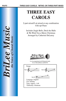 Book cover for Three Easy Carols