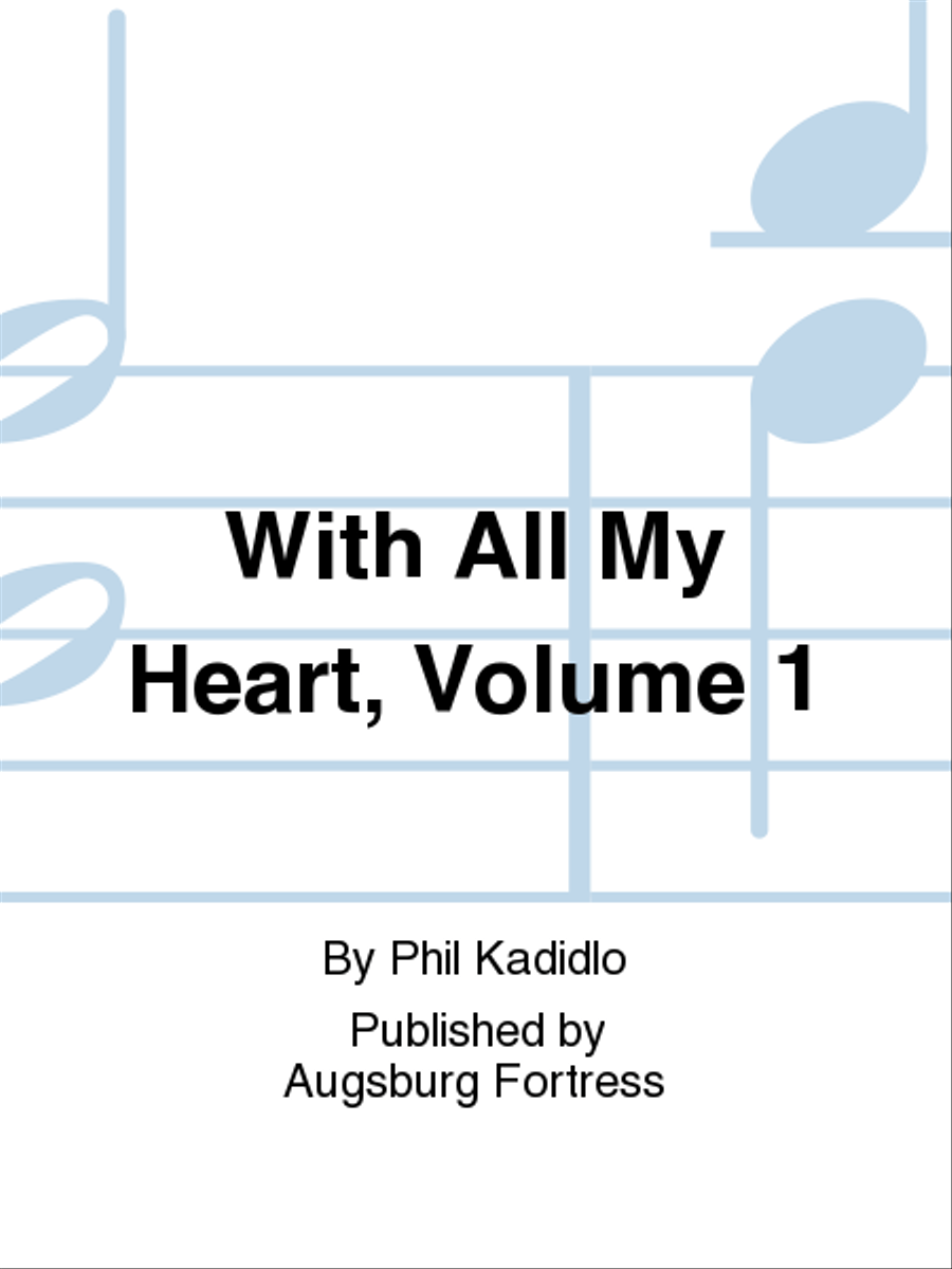 Book cover for With All My Heart, Volume 1