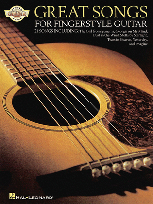 Book cover for Great Songs for Fingerstyle Guitar