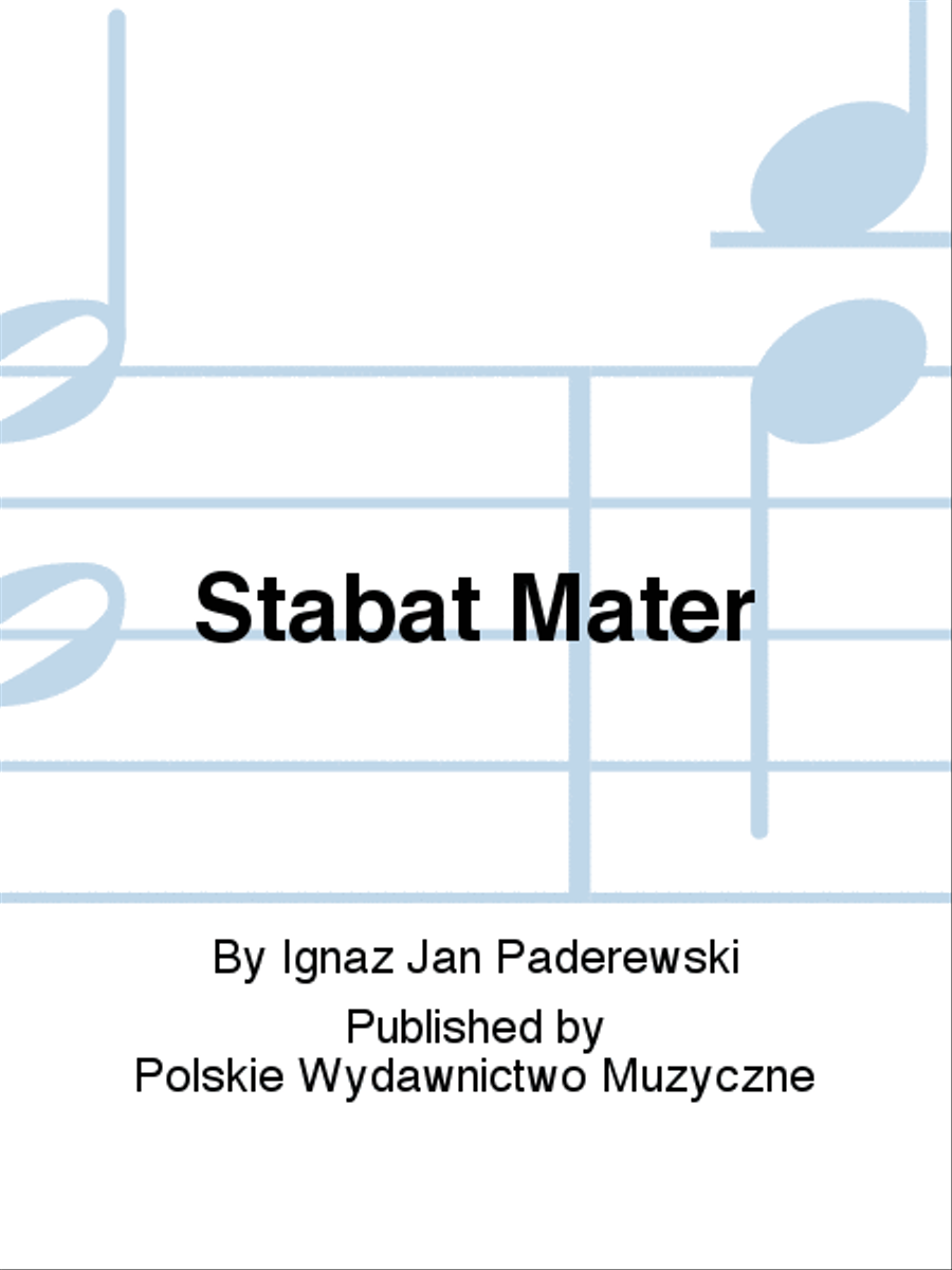 Stabat Mater Stabat Mater Mixed Choir scores gallery preview page 1